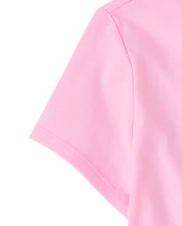 Girls Paris Cat Graphic Tee