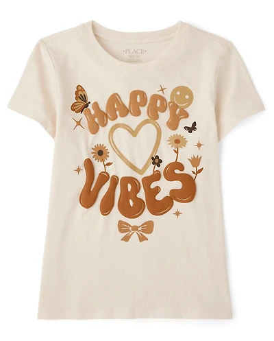 Girls It's A Vibe Graphic Tee