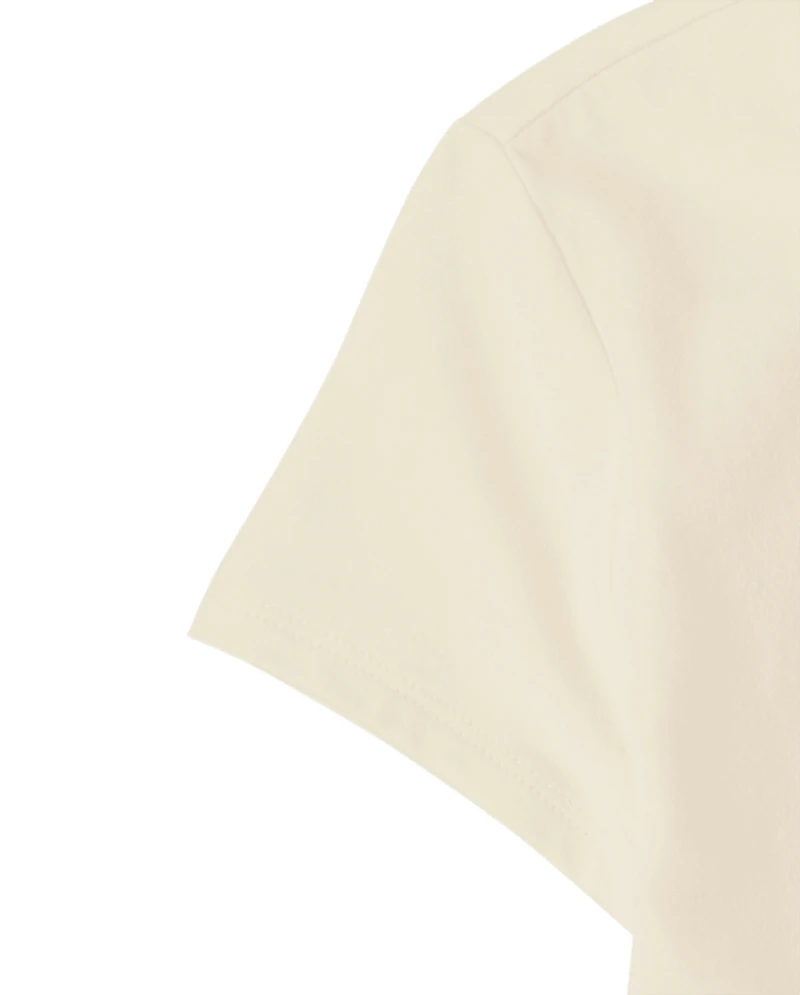 Girls Disco Bow Graphic Tee