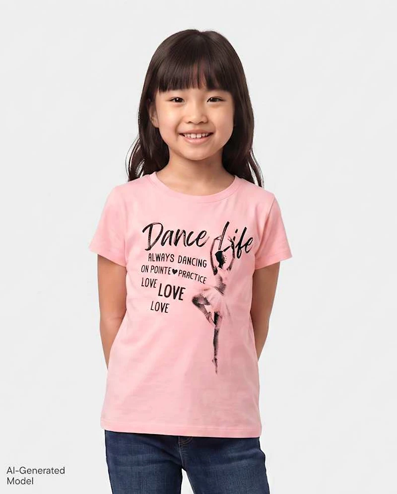 Girls Dance Life Graphic Tee