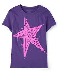 Girls Star Graphic Tee