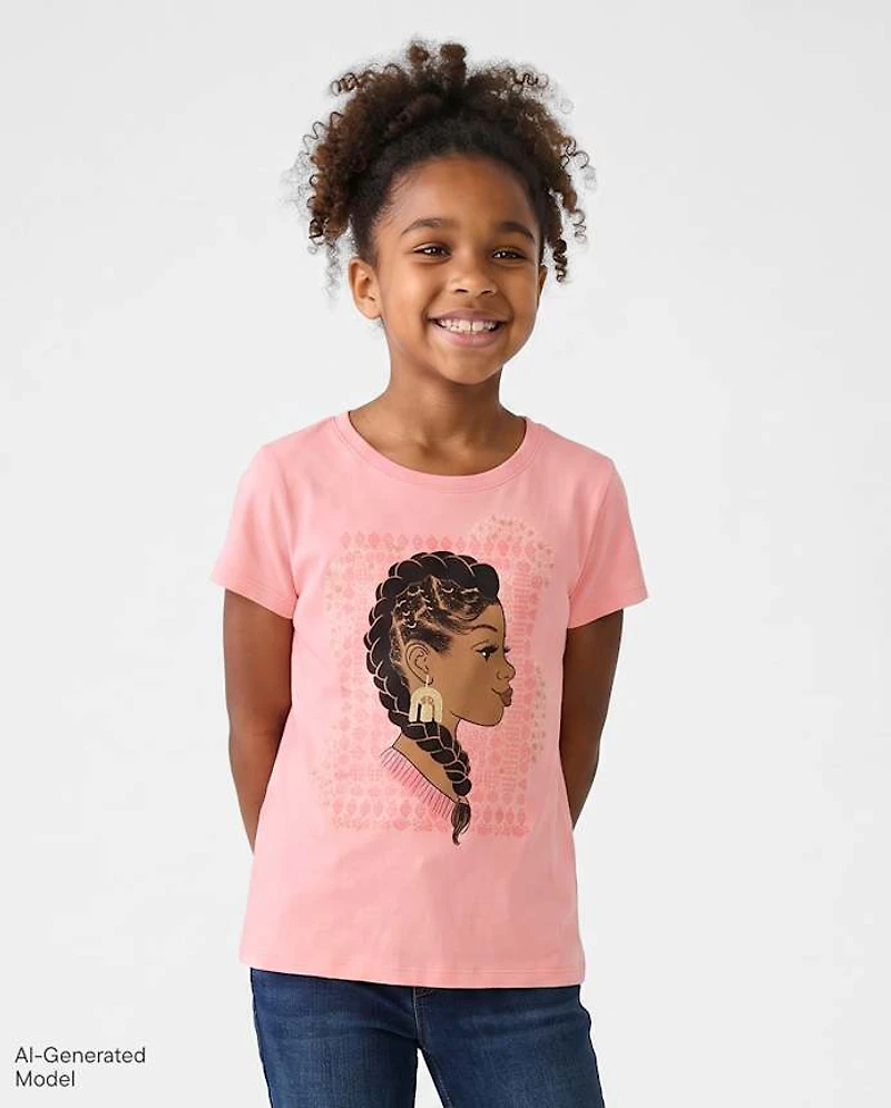 Girls Girl Graphic Tee