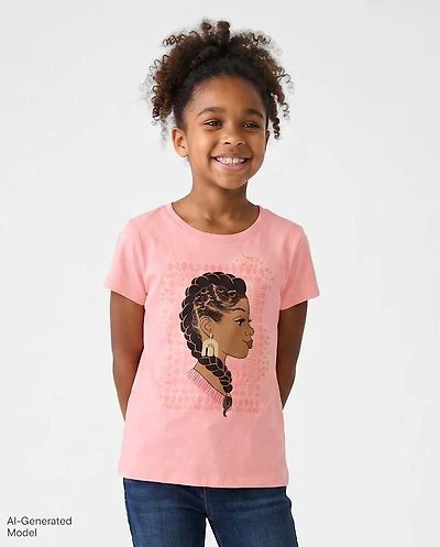 Girls Girl Graphic Tee
