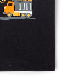 Baby And Toddler Boys Halloween Vehicles Graphic Tee