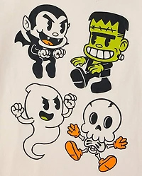 Baby And Toddler Boys Halloween Characters Graphic Tee