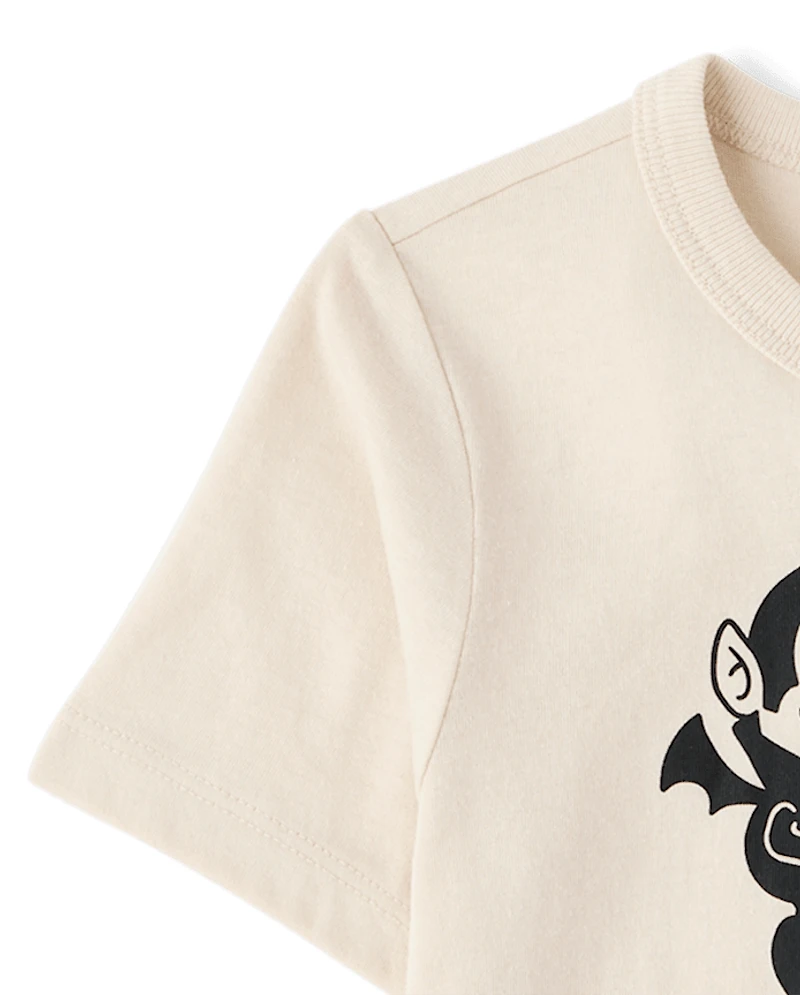 Baby And Toddler Boys Halloween Characters Graphic Tee