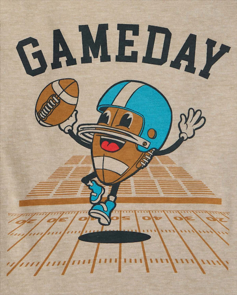 Baby And Toddler Boys Gameday Graphic Tee