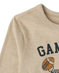 Baby And Toddler Boys Gameday Graphic Tee