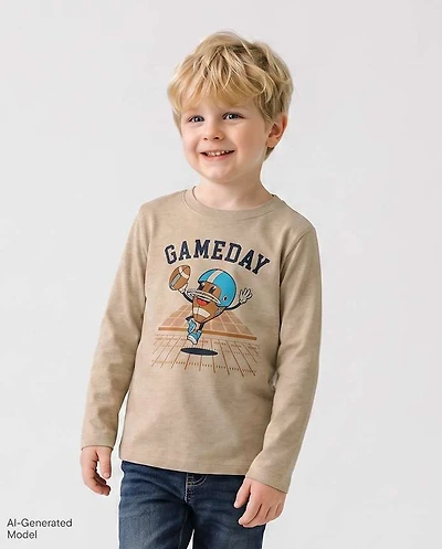 Baby And Toddler Boys Gameday Graphic Tee