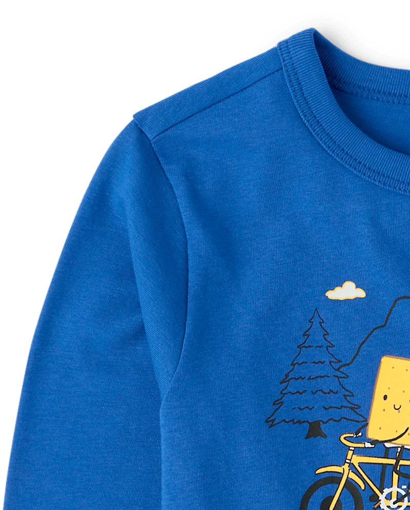 Baby And Toddler Boys S'mores Graphic Tee