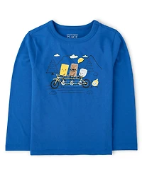 Baby And Toddler Boys S'mores Graphic Tee