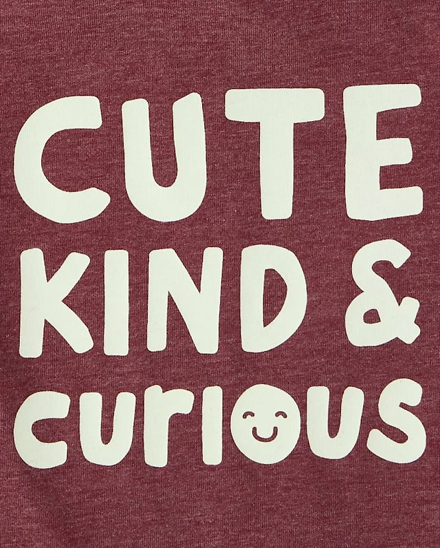 Baby And Toddler Boys Curious Graphic Tee