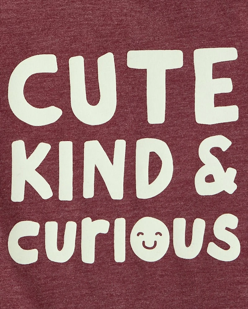 Baby And Toddler Boys Curious Graphic Tee