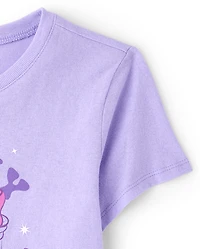 Girls Halloween Spooky Season Graphic Tee