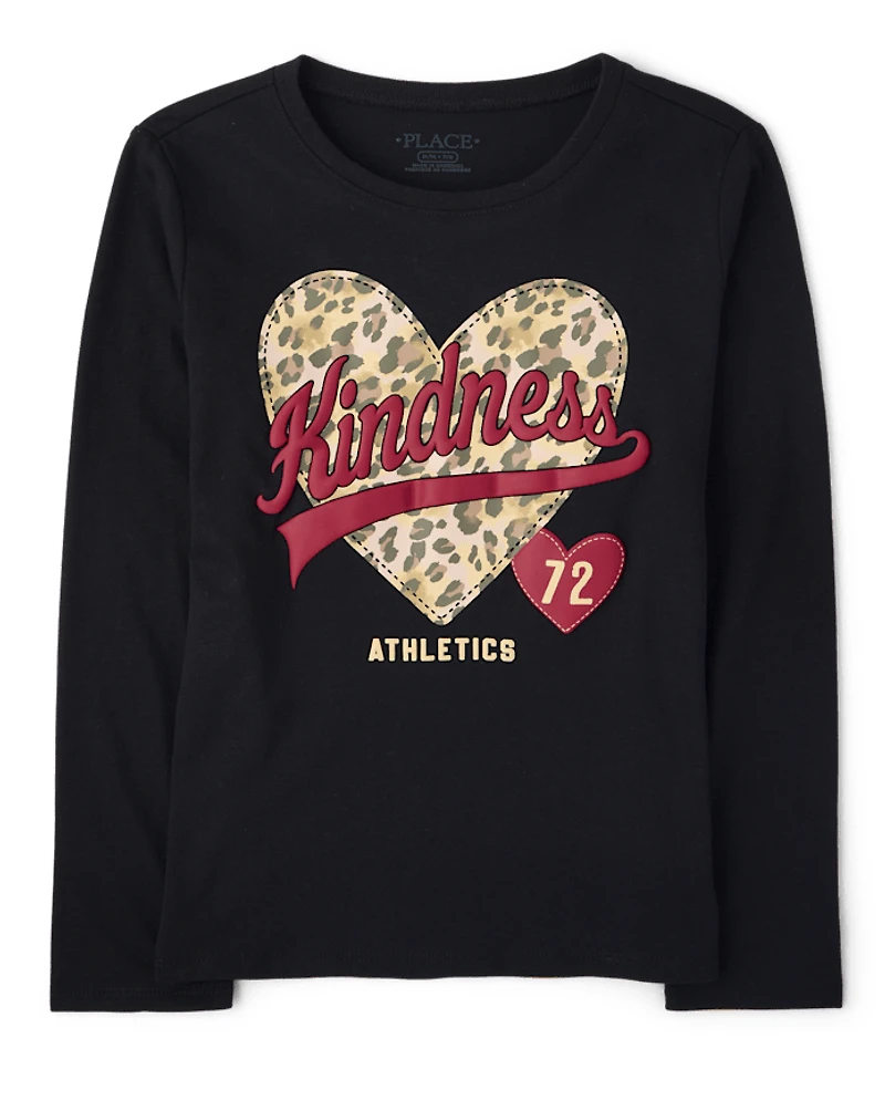 Girls Kindness Graphic Tee