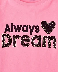 Girls Always Dream Graphic Tee