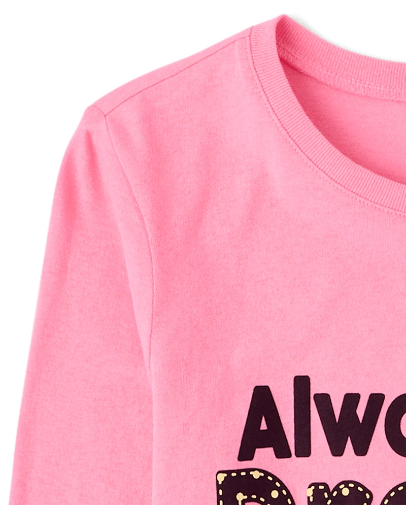 T-shirt graphique Girls Always Dream