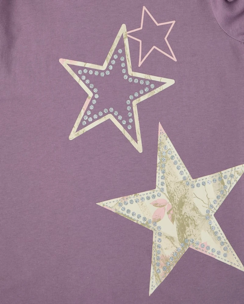 Girls Stars Graphic Tee