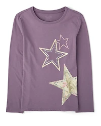Girls Stars Graphic Tee