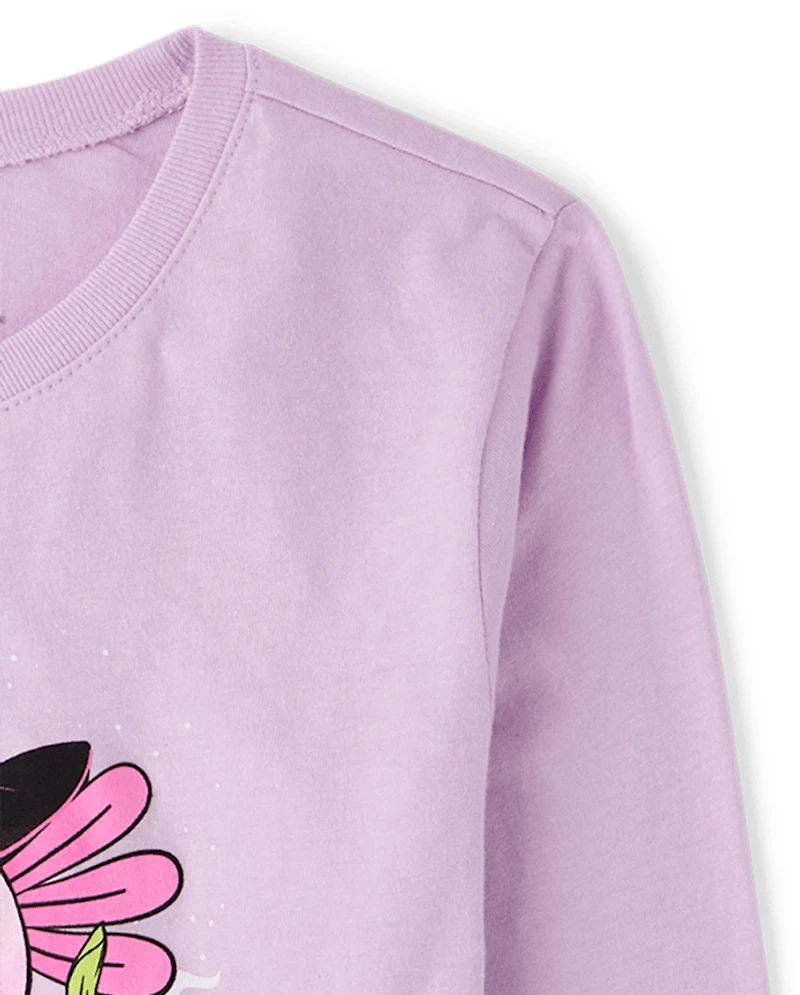 Girls Halloween Axolotl Graphic Tee