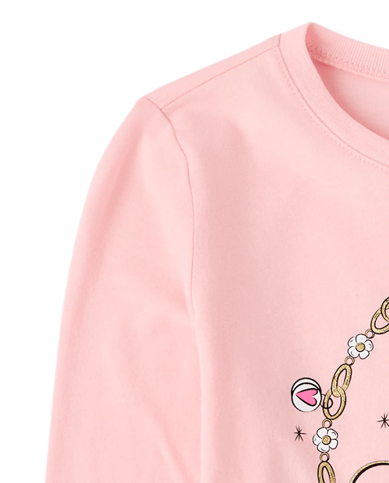 Girls Fall Vibes Graphic Tee