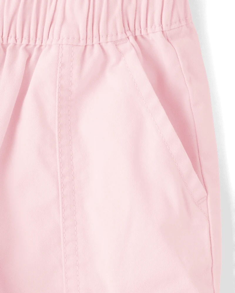 Baby And Toddler Girls Pull On Cargo Jogger Pants