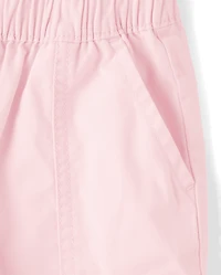 Baby And Toddler Girls Pull On Cargo Jogger Pants