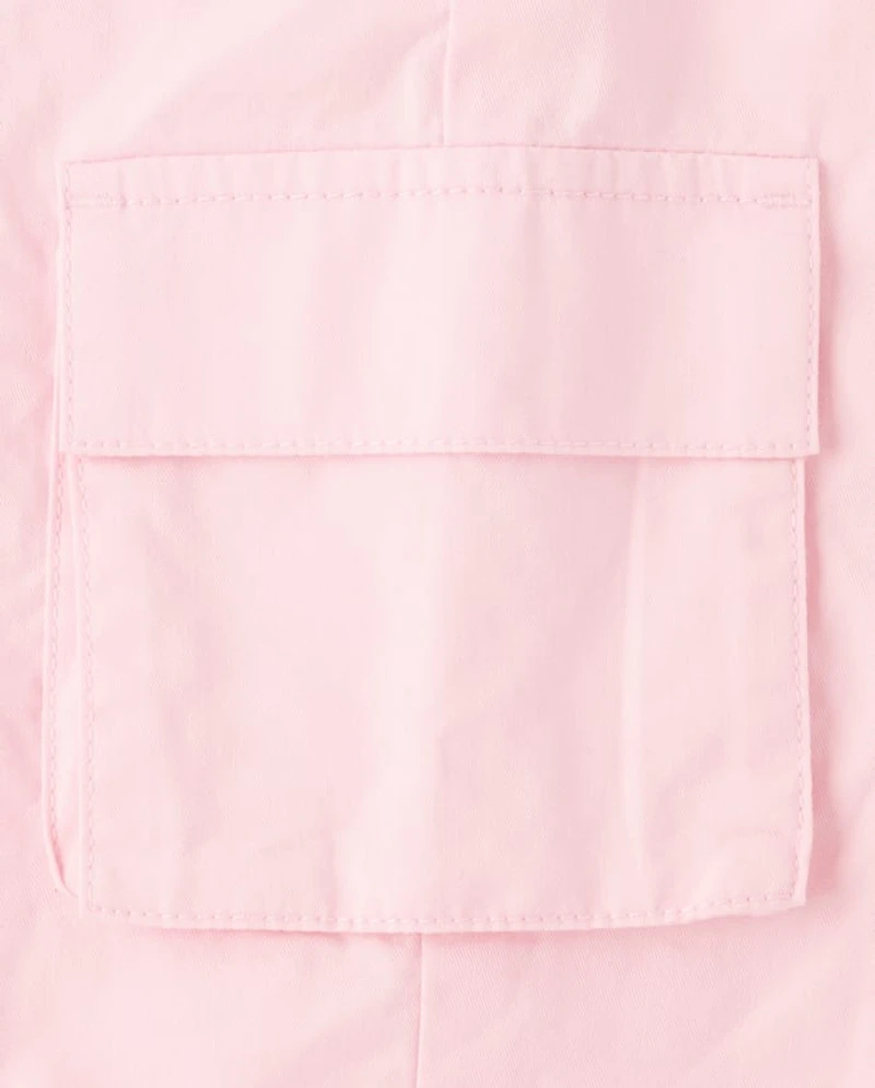 Baby And Toddler Girls Pull On Cargo Jogger Pants