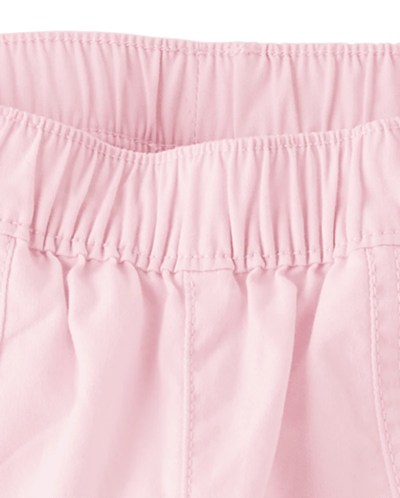 Baby And Toddler Girls Pull On Cargo Jogger Pants