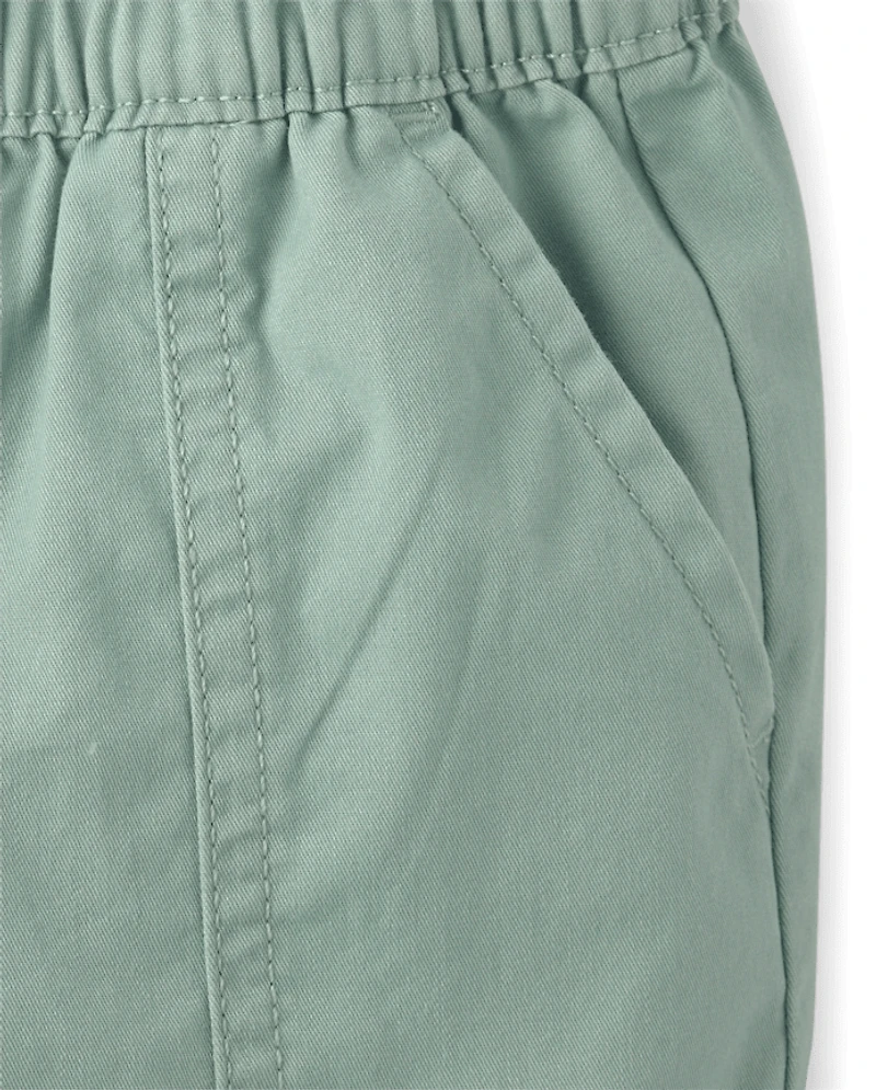 Baby And Toddler Girls Pull On Cargo Jogger Pants