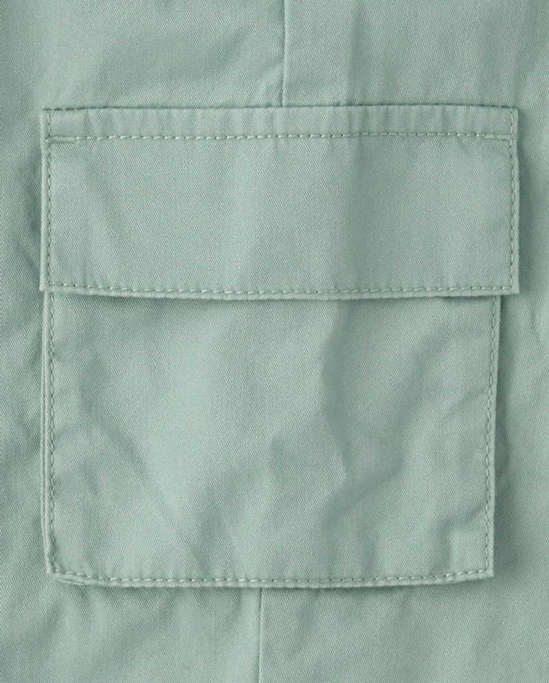 Baby And Toddler Girls Pull On Cargo Jogger Pants