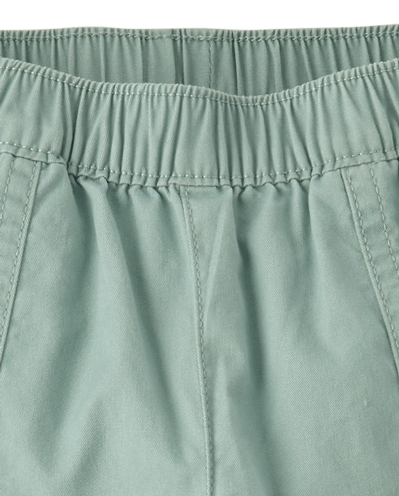 Baby And Toddler Girls Pull On Cargo Jogger Pants