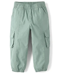 Baby And Toddler Girls Pull On Cargo Jogger Pants
