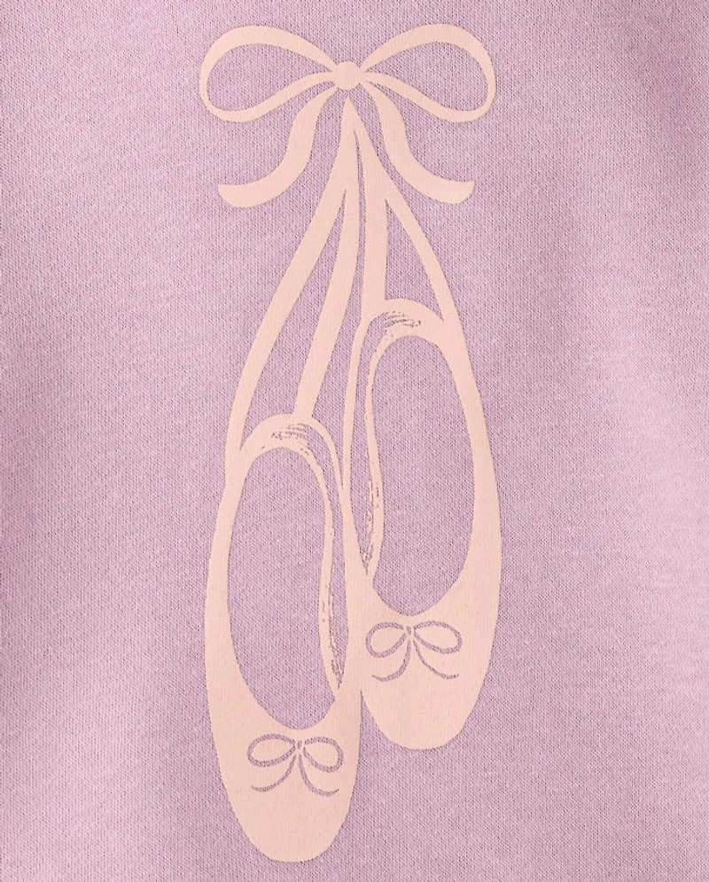 Toddler Girls Graphic Premium Fleece Hoodie