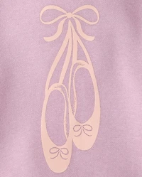 Toddler Girls Graphic Premium Fleece Hoodie
