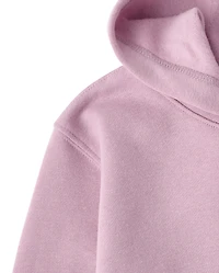 Sweat à capuche en polaire premium motif pour petites filles