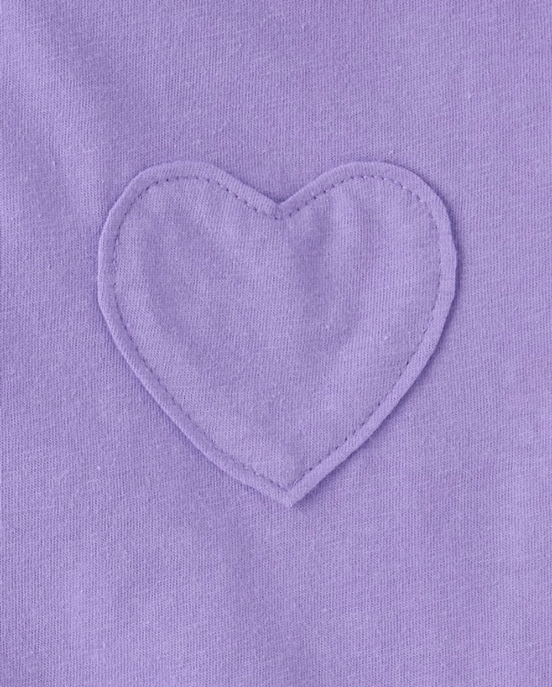 Toddler Girls Rainbow Top 4-Pack