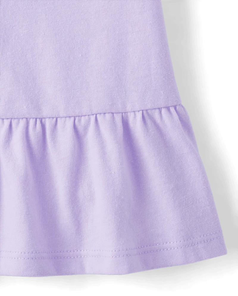 Toddler Girls Rainbow Top 4-Pack