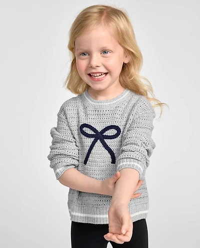 Toddler Girls Embellished Sweater