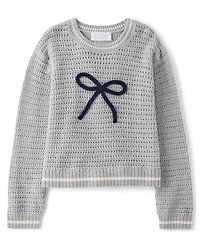 Toddler Girls Embellished Sweater
