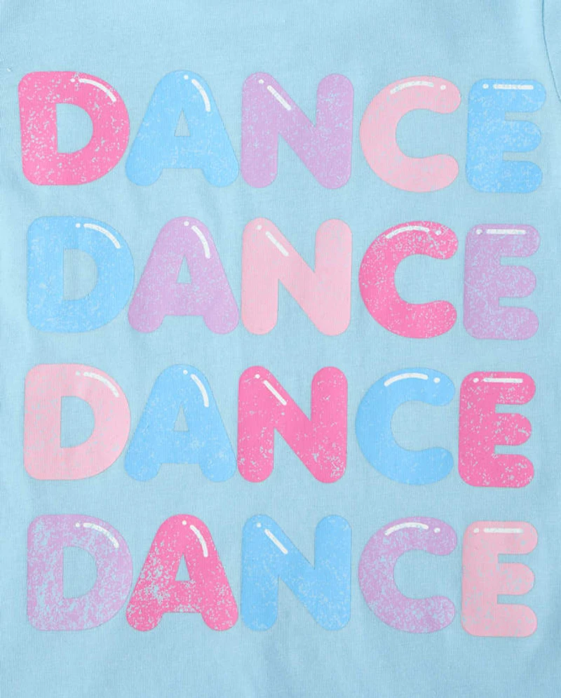 Baby And Toddler Girls Dance Graphic Tee