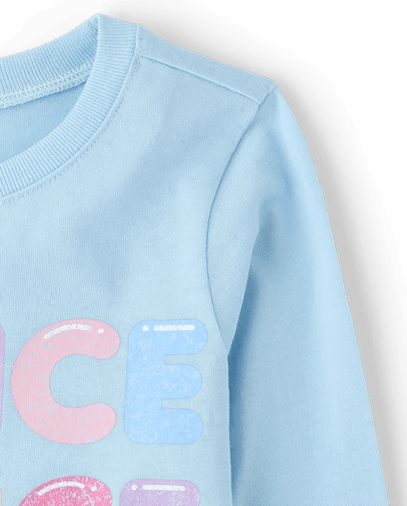 Baby And Toddler Girls Dance Graphic Tee