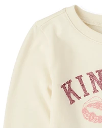 Baby And Toddler Girls Kindness Graphic Tee