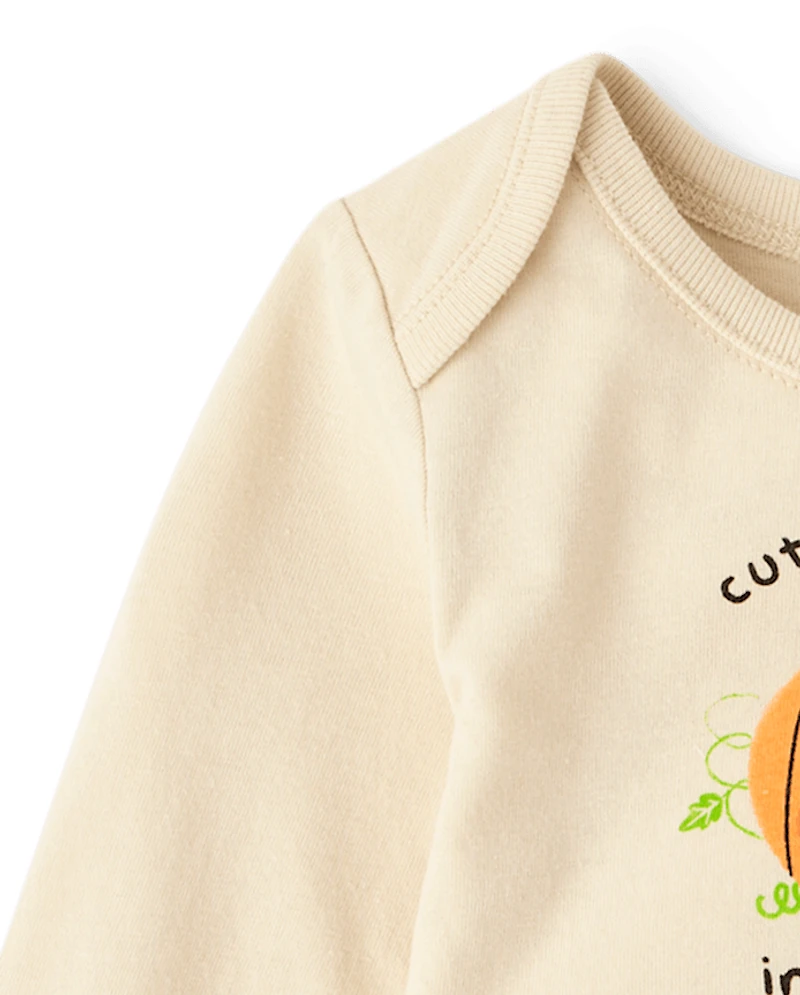 Baby Cutest Pumpkin Graphic Bodysuit