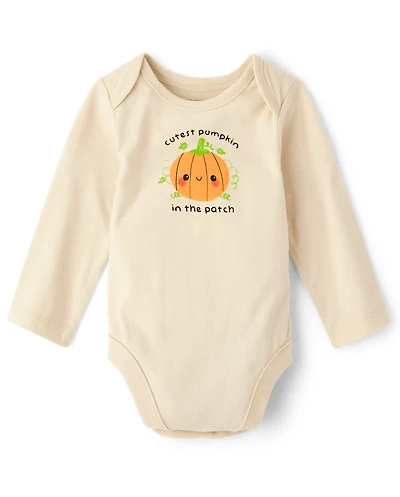 Baby Cutest Pumpkin Graphic Bodysuit