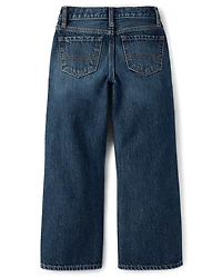 Boys Relaxed Bootcut Jeans