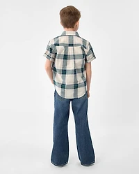 Boys Relaxed Bootcut Jeans