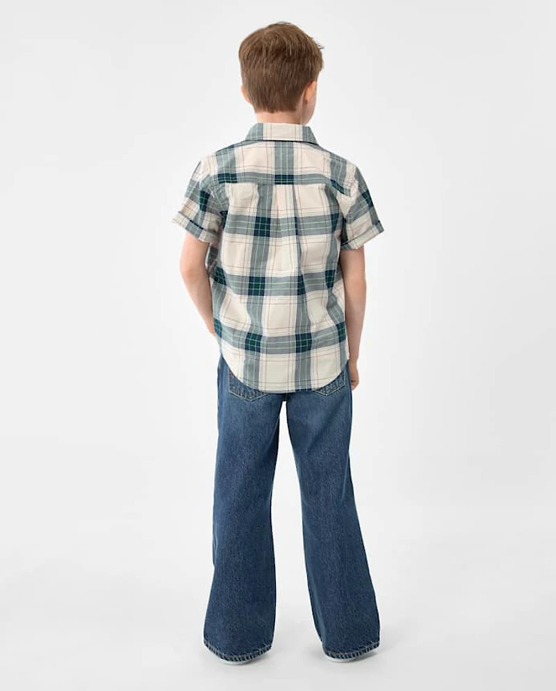 Boys Relaxed Bootcut Jeans