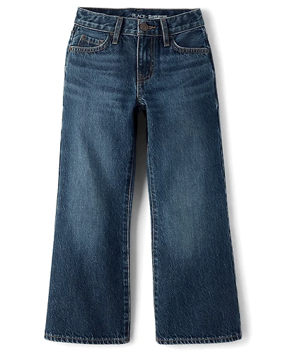 Boys Relaxed Bootcut Jeans