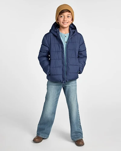 Boys Relaxed Bootcut Jeans